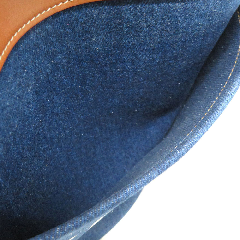 CELINE Bucket Bag Denim Leather Blue - Picture 8 of 11